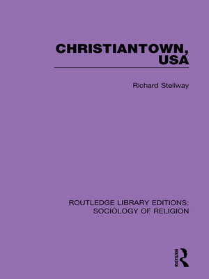cover image of Christiantown, USA